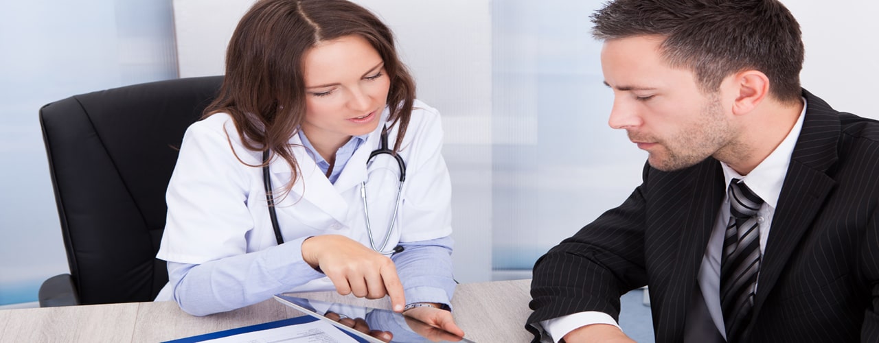 Physician can record the patient's symptoms, diagnose, and order treatment plans